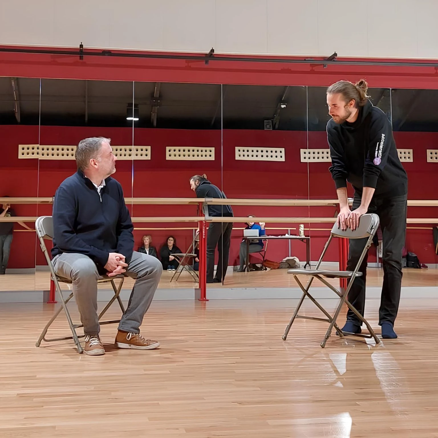 Doing improv, a hobby off stage