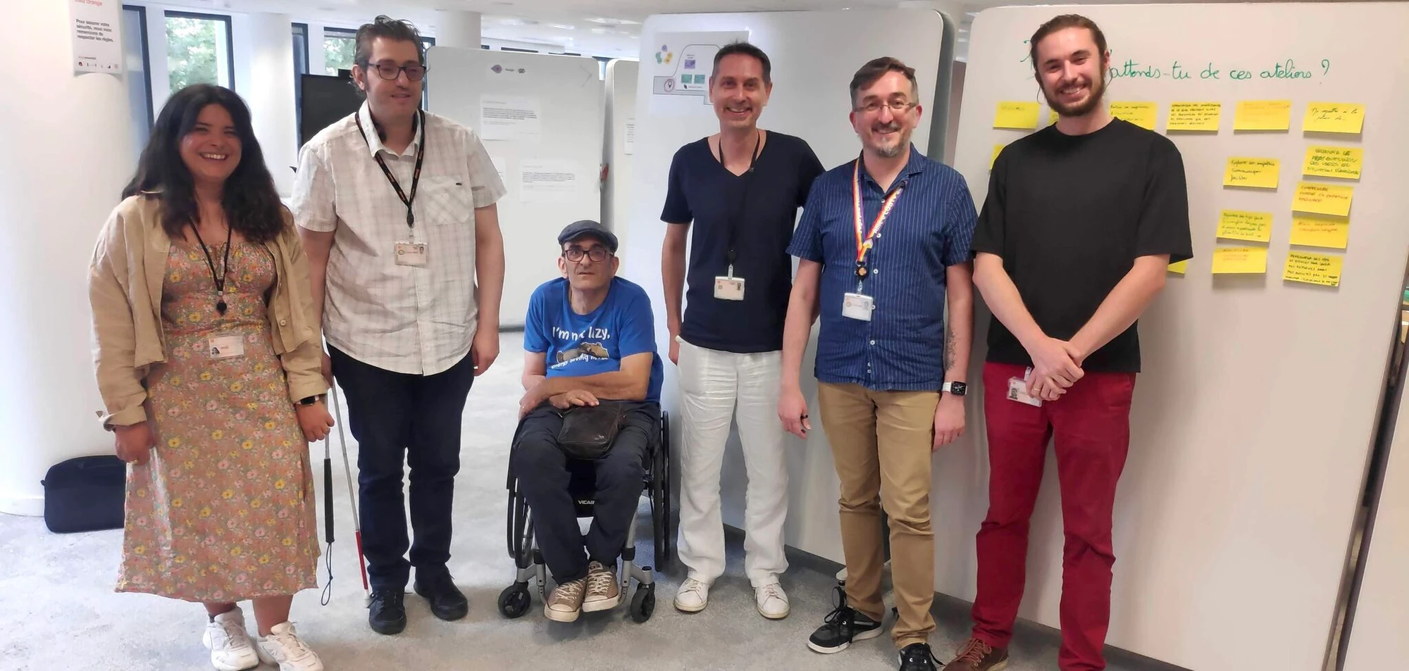 Orange, the empathy lab organizing team
