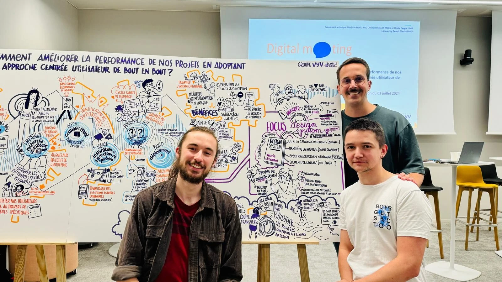 Speaking on design systems at the Groupe VYV Digital Meetup