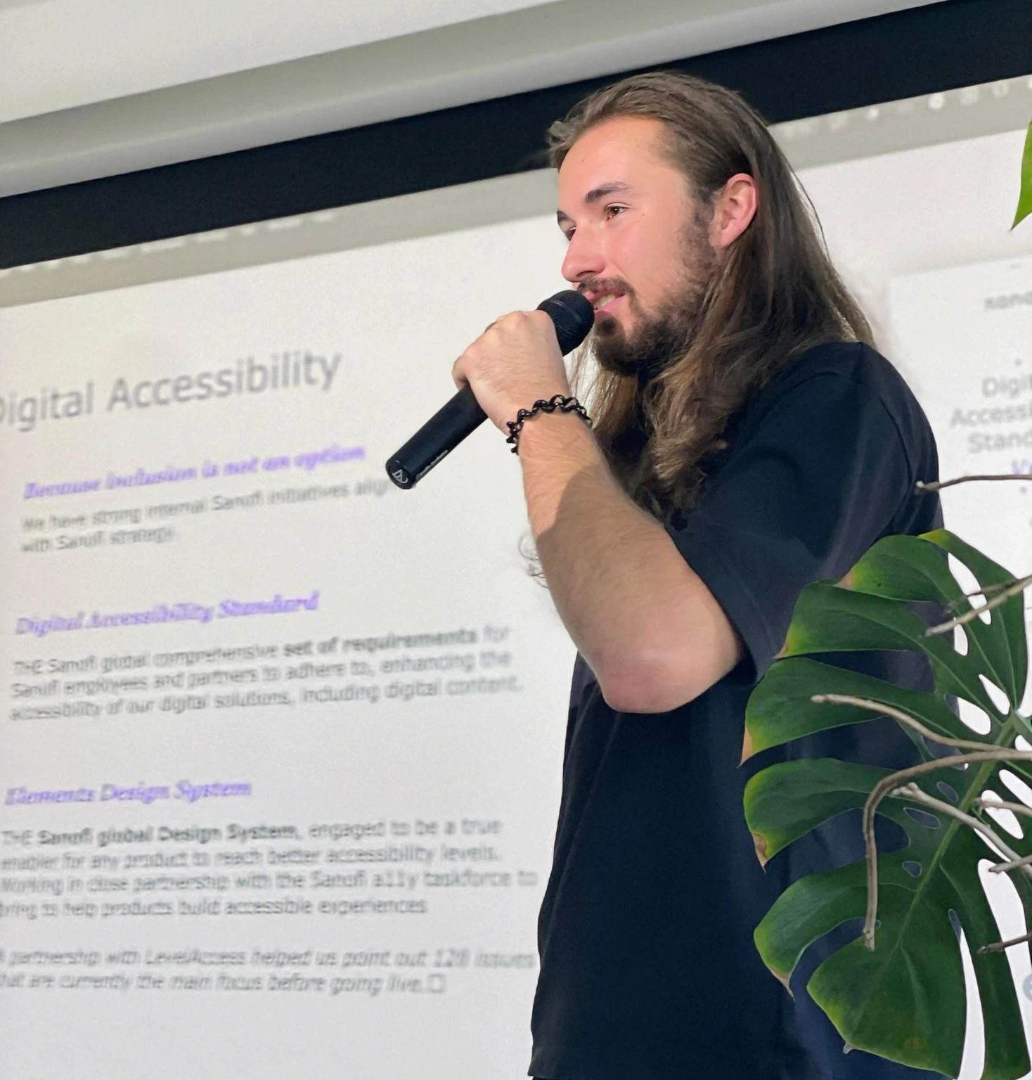 Speaking at the Sanofi Budapest hub